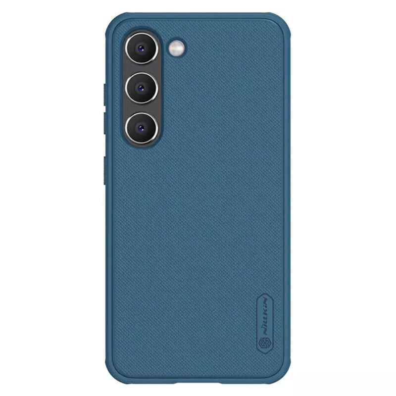 Husa Samsung Galaxy S23 Plus Nillkin Super Frosted Shield Pro, albastru