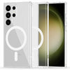 Husa Samsung Galaxy S23 Ultra Tech-Protect FlexAir Hybrid, MagSafe transparenta