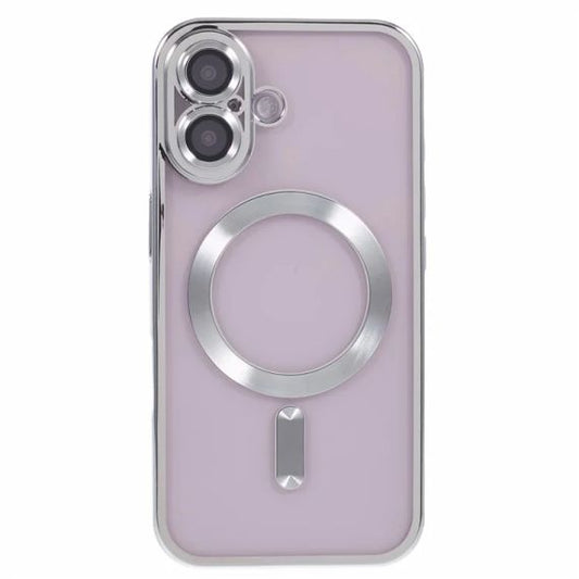 Husa Plating, iPhone 16 , cu MagSafe, ElectroEdge,Black