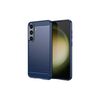 Husa Brush - Samsung S25 - Metall Design | BLUE