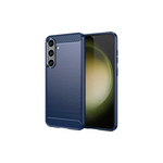 Husa Brush - Samsung S25 - Metall Design | BLUE