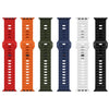 Curea silicon, pentru iWatch, Universal Size (42/44/45/49mm) -Flexibile Band, Stepped,Alb