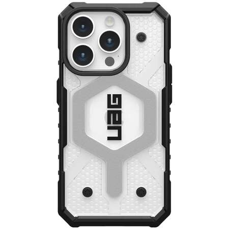 Husa UAG Pathfinder MagSafe Transparentă pentru iPhone 16 Pro Ice