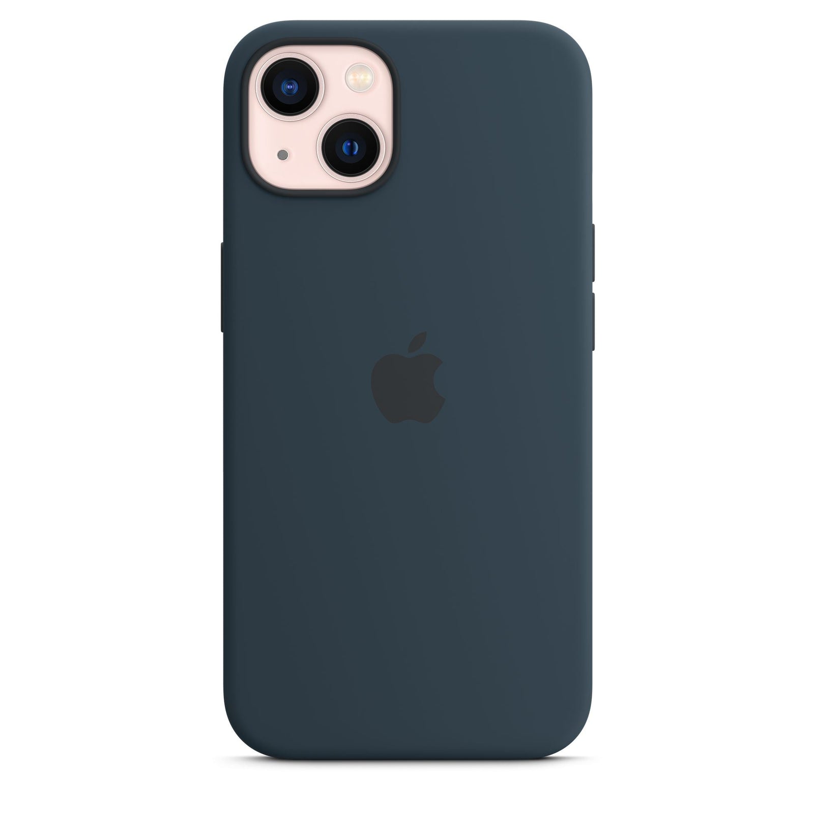 Husa de protectie Apple cu MagSafe pentru iPhone 13 Mini, Silicon - Culoare Abyss Blue