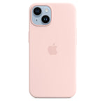 Husa iPhone 14 Plus Apple cu MagSafe ,Silicon - Culoare Chalk Pink