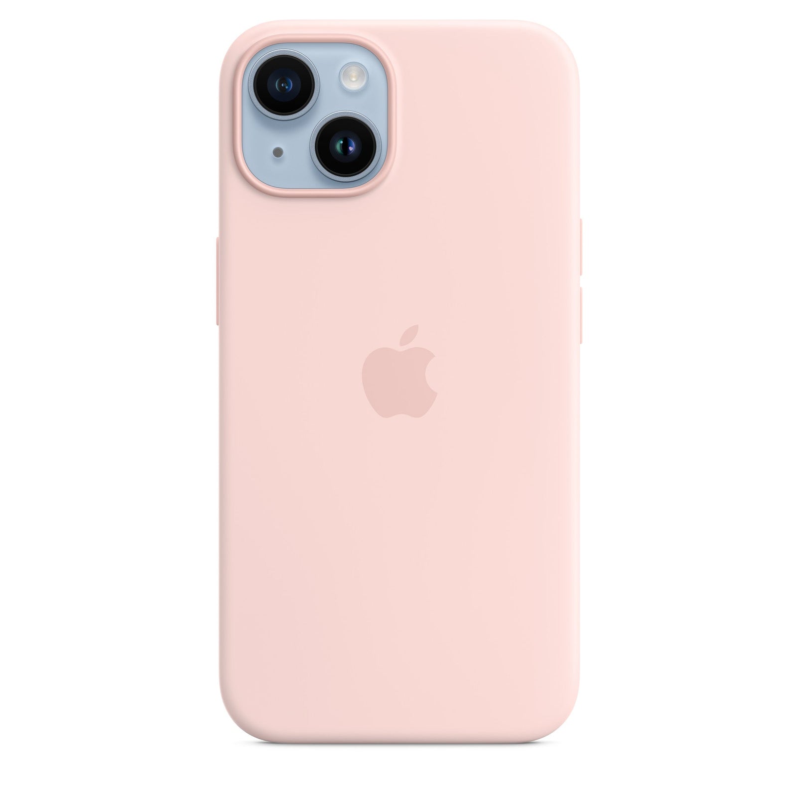 Husa iPhone 14 Plus Apple cu MagSafe ,Silicon - Culoare Chalk Pink