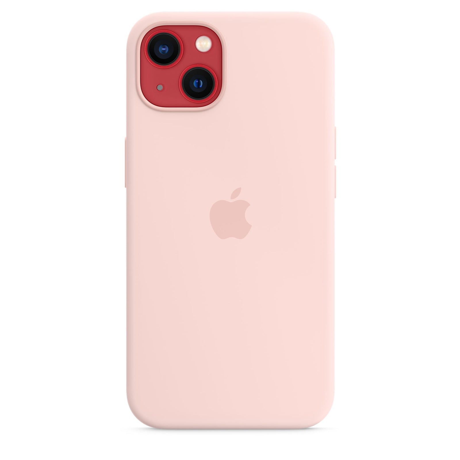 Husa Apple cu MagSafe pentru iPhone 13 Mini, Silicon - Culoare Chalk Pink