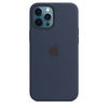 Husa de protectie Apple cu MagSafe pentru iPhone 12 Pro, Silicon - Culoare Deep Navy - mag-genius-accesorii