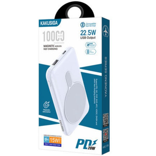 Incarcator Magnetic Wireless KAKU - 10000 mAh - mag-genius-accesorii