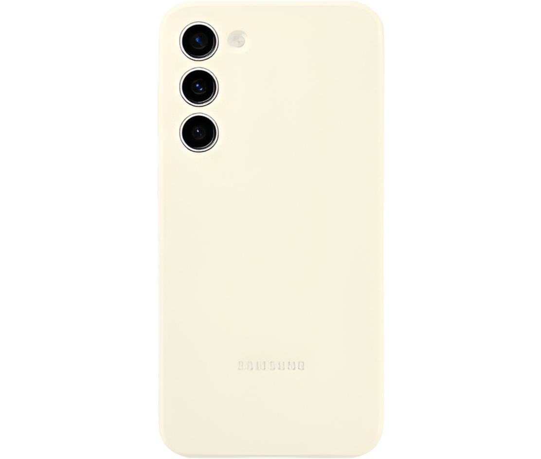 Husa Samsung Galaxy S25 Ultra din Silicon Crem