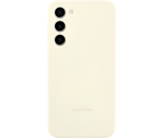 Husa Samsung Galaxy S25 Ultra din Silicon Crem