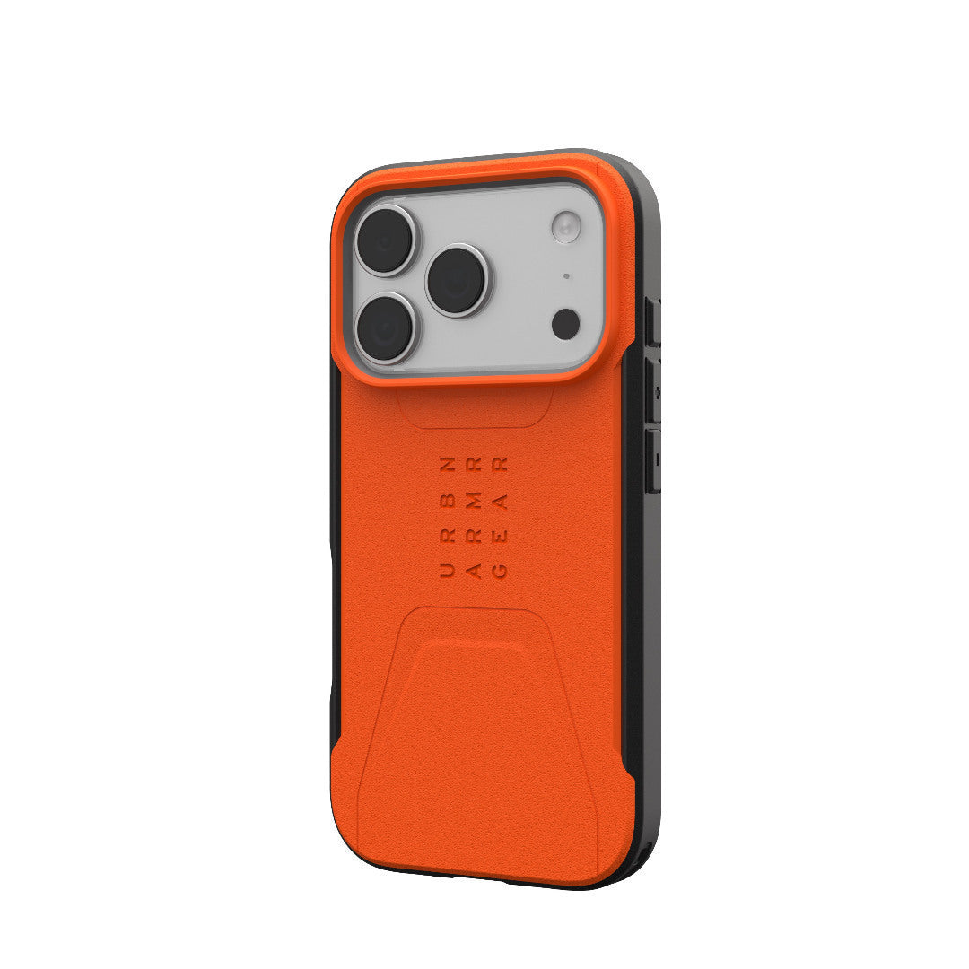 Husa iPhone 17 Pro UAG Civilian cu MagSafe,Orange