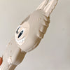 Husă iPhone 13 , Desen 3D Labubu, Silicon Moale,Cream
