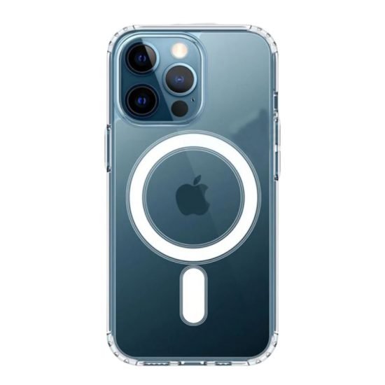 Husa de protectie cu MagSafe pentru iPhone 14 Plus , Full Cover Transparenta