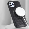 Husa de protectie Magic Magnet cu MagSafe pentru iPhone 14 Pro, Grafen - Culoare Negru - mag-genius-accesorii