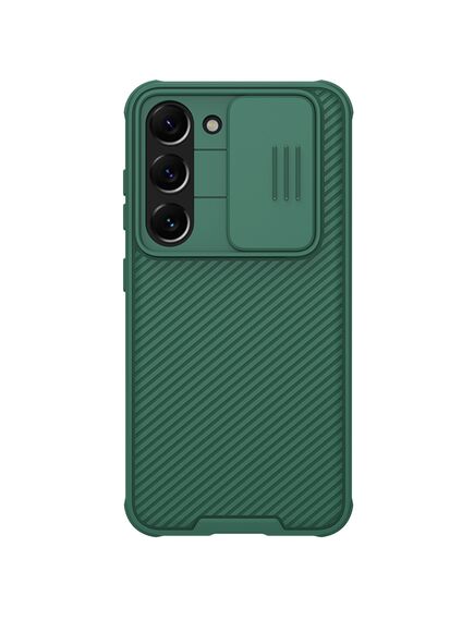 Husa Nillkin, compatibila cu Samsung Galaxy S23 Plus CamShield Pro, TPU,Deep Green