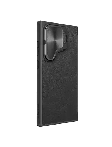 Husa Nillkin, pentru Samsung Galaxy S24 Ultra, Qin Leather, PC Leather, Black