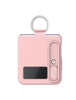 Husa Nillkin, pentru Samsung Galaxy Z Flip 4, CamShield Silky, TPU, PEACH Light