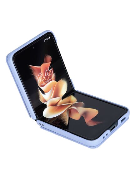 Husa Nillkin, pentru Samsung Galaxy Z Flip 4, Qin Leather, PC Leather,PURPLE