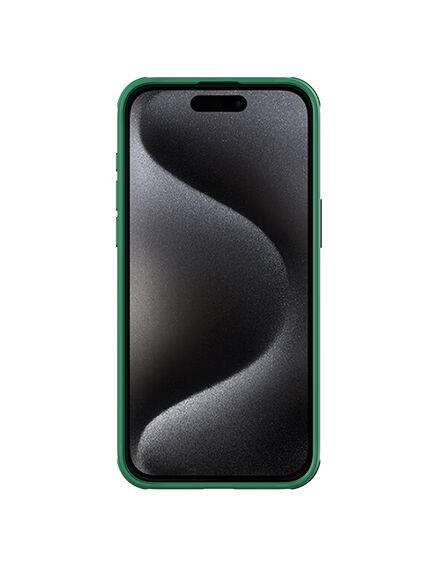 Husa Nillkin, pentru iPhone 15 Pro , CamShield Pro, TPU, Deep Green