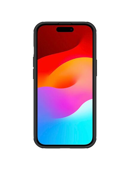 Husa Nillkin, pentru iPhone 15, Frosted Series, PVC, BLACK