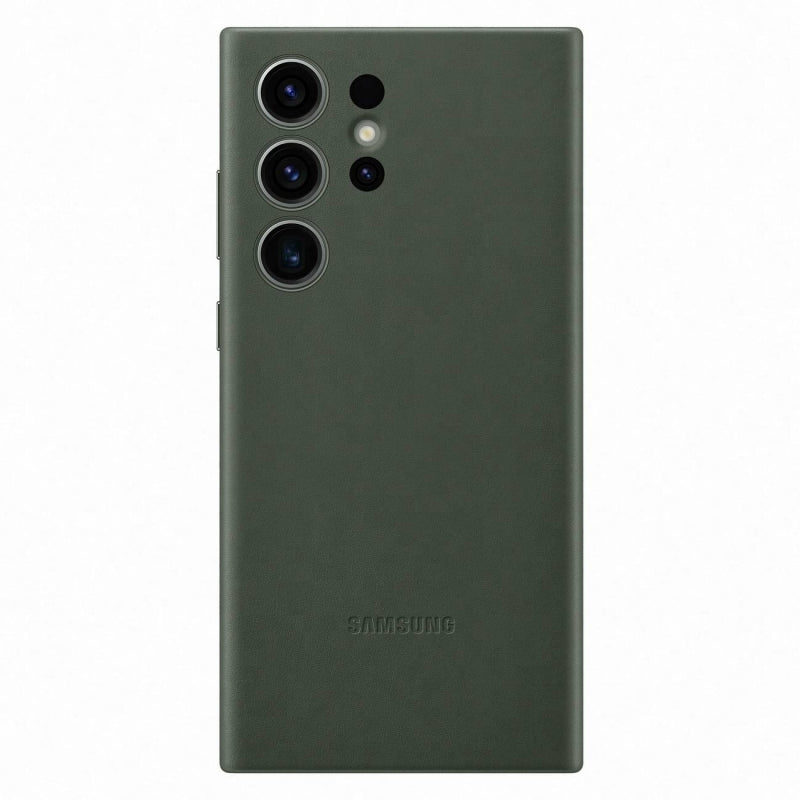 Husa Samsung Galaxy S24 Ultra, din Piele ,Verde