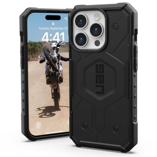 Husa UAG Pathfinder cu MagSafe 16 Pro Max Black