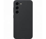 Husa compatibila cu Samsung Galaxy S23 Plus, Piele Midnight