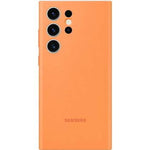 Husa compatibila cu Samsung Galaxy S24 Ultra din Silicon Orange