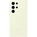 Husa Samsung Galaxy S24 Ultra din Silicon Crem