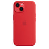 Husa de protectie Apple cu MagSafe pentru iPhone 14, Silicon - Culoare Red - mag-genius-accesorii