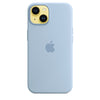 Husa  iPhone 14 Plus Apple cu MagSafe, Silicon Sky