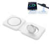 Incarcator Apple Magsafe Duo Charge, Incarcare wireless 15W, Folding Magnetic