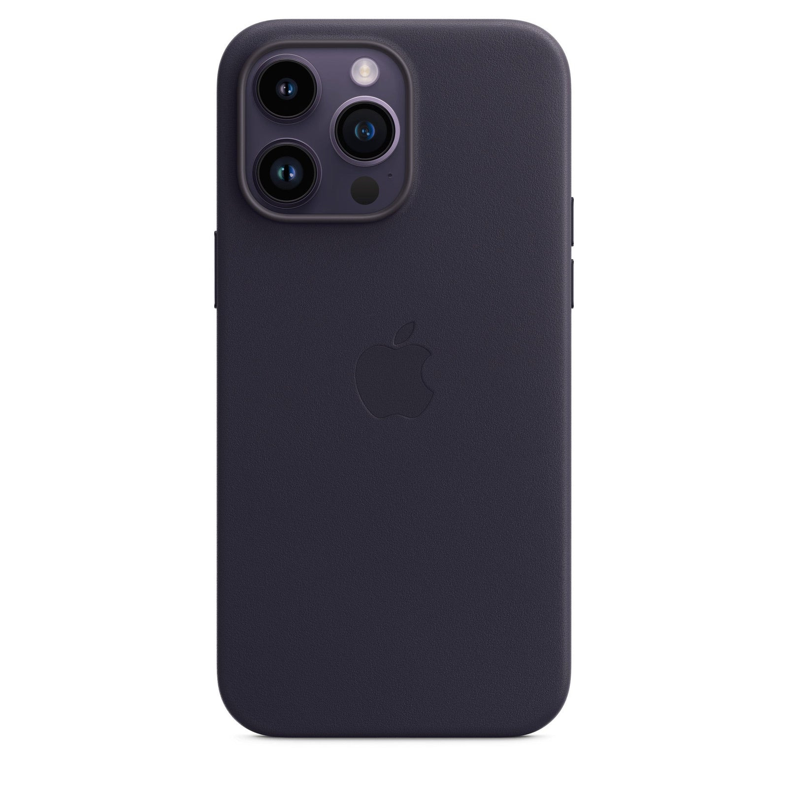 Husa Apple cu MagSafe pentru iPhone 14 Pro, Piele - Culoare Ink