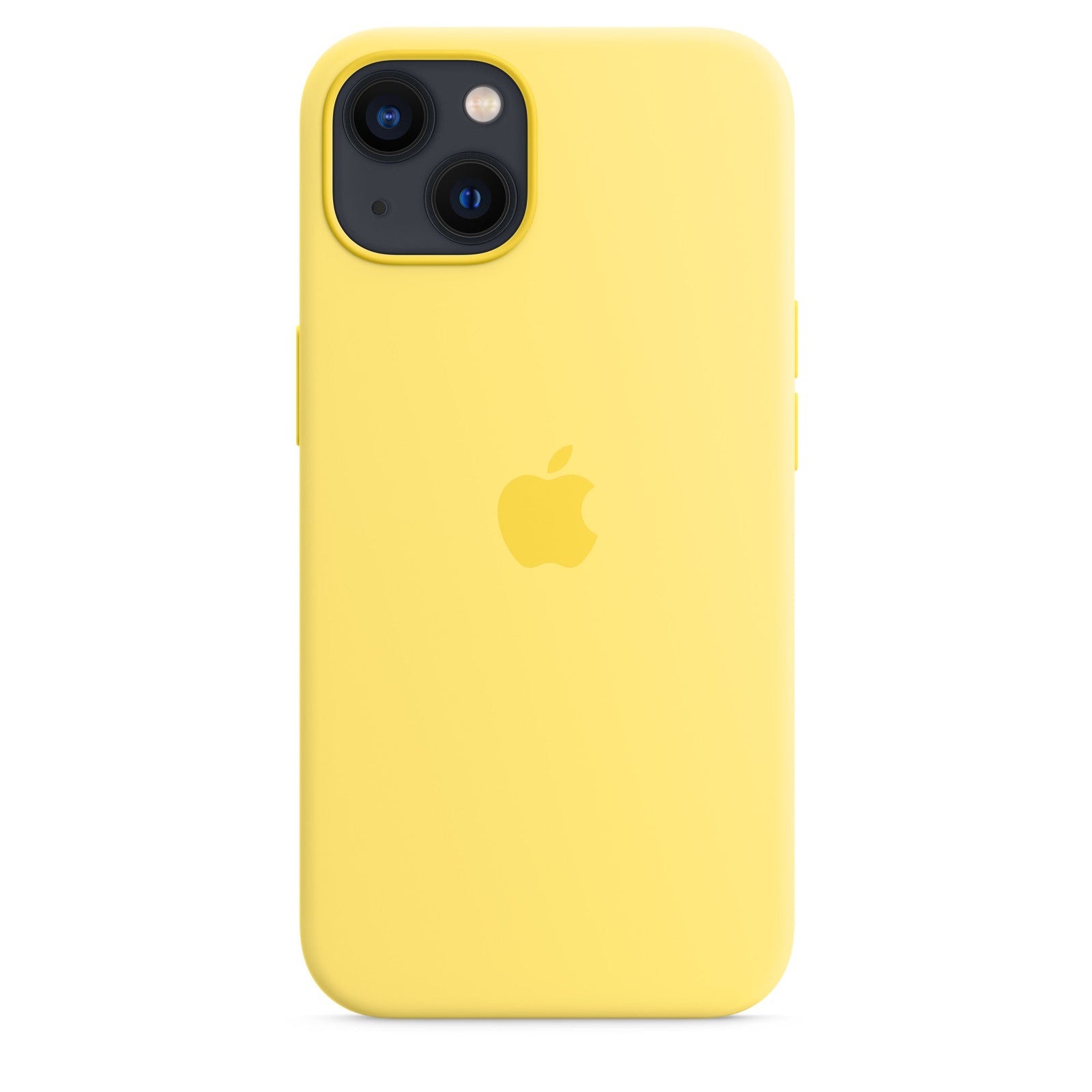Husa iPhone 13 Mini Apple cu MagSafe, Silicon - Culoare Lemon Zest
