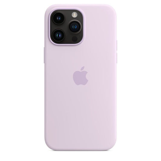 Husa de protectie Apple cu MagSafe pentru iPhone 14 Pro, Silicon culoare Lilac - mag-genius-accesorii