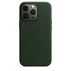 Husa de protectie Apple cu MagSafe pentru iPhone 13 Pro , Piele Sequoia Green - mag-genius-accesorii