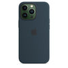Husa de protectie Apple cu MagSafe pentru iPhone 13 Pro Max, Silicon - Culoare Abyss Blue - mag-genius-accesorii