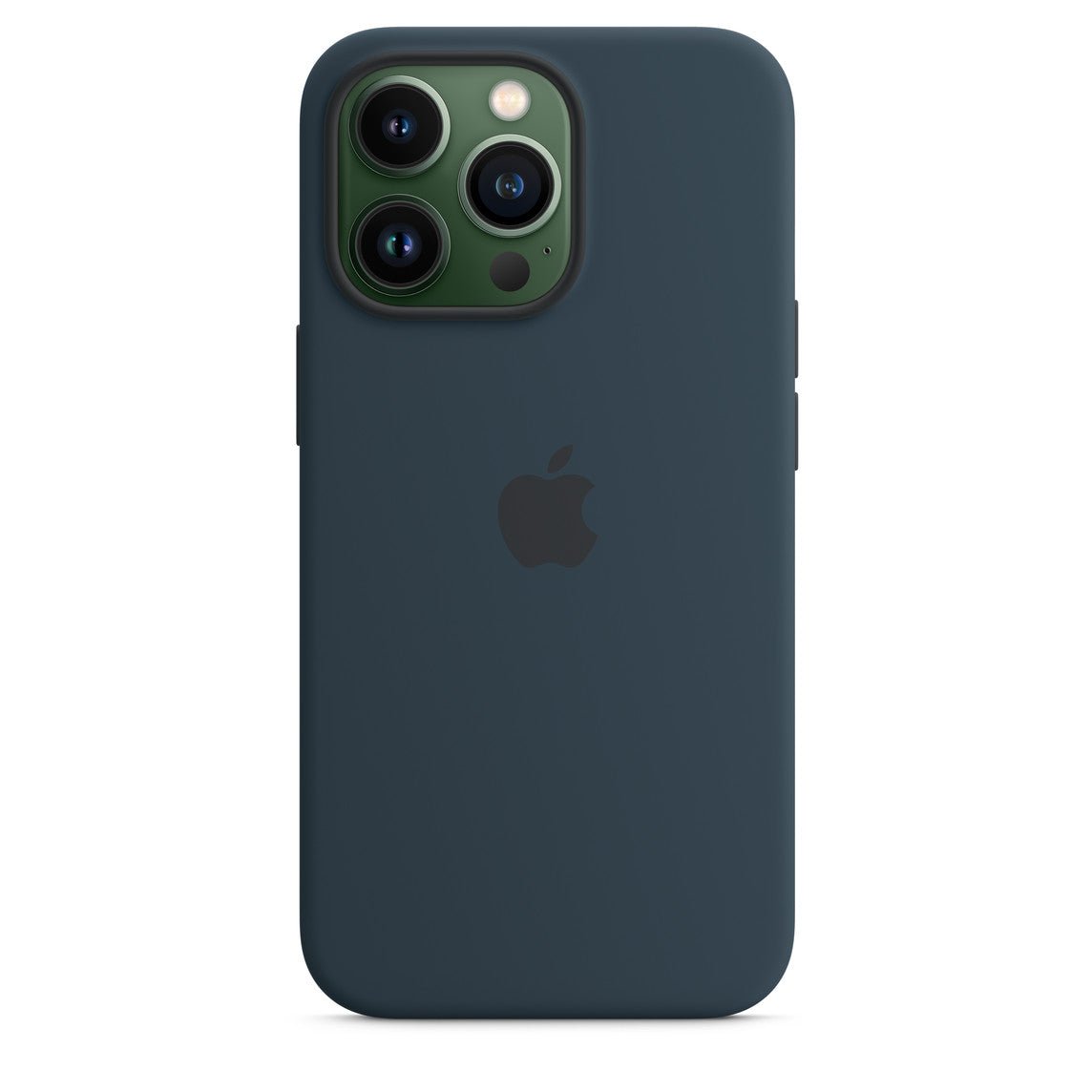 Husa de protectie Apple cu MagSafe pentru iPhone 13 Pro Max, Silicon - Culoare Abyss Blue - mag-genius-accesorii