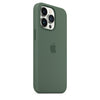 Husa de protectie Apple cu MagSafe pentru iPhone 13 Pro, Silicon - Culoare Eucalyptus - mag-genius-accesorii