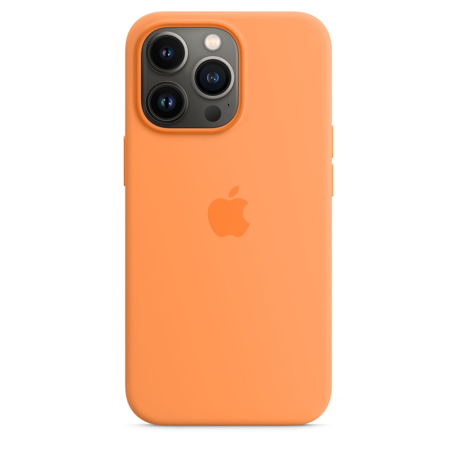 Husa iPhone 13 Pro Apple cu MagSafe ,Silicon - Culoare Marigold