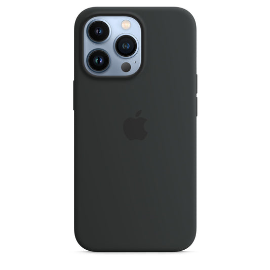 Husa  Apple cu MagSafe pentru iPhone 13 Pro, Silicon - Culoare Midnight