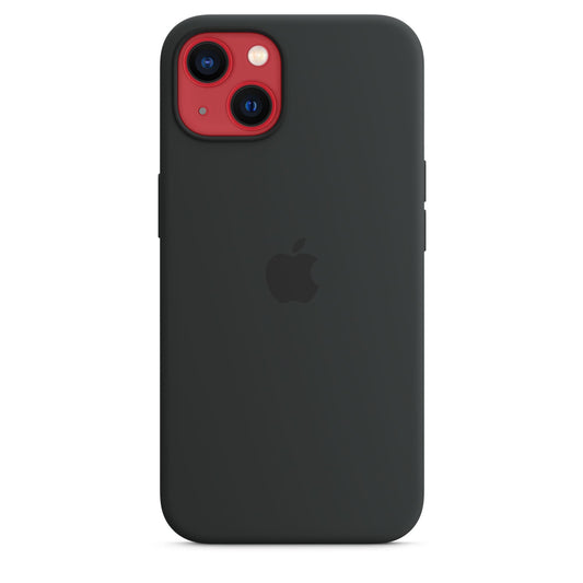Husa iPhone 13 Mini Apple cu MagSafe pentru , Silicon - Culoare Midnight