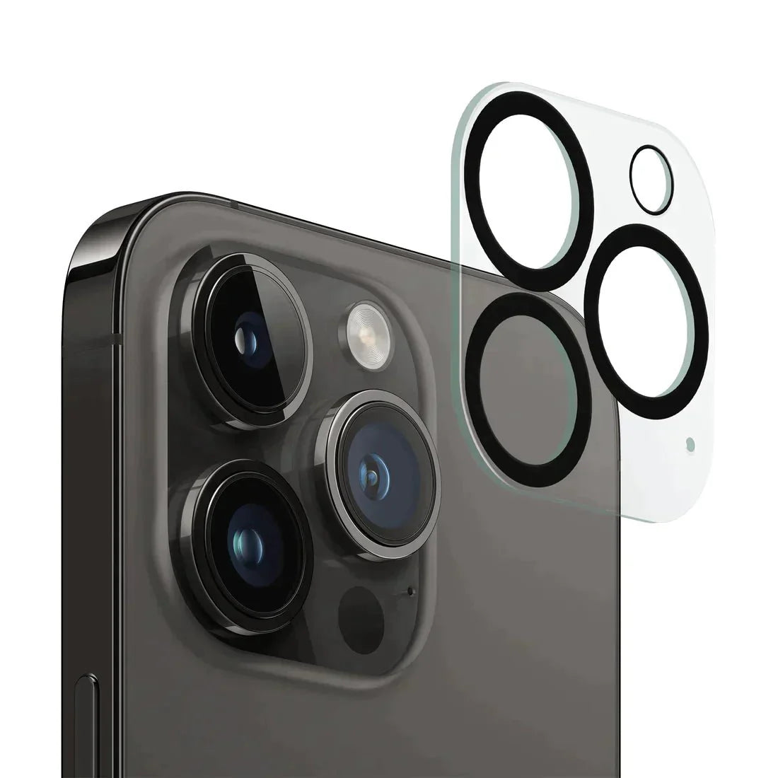 Folie Sticla Camera iPhone 15 Pro , Full Cover - mag-genius-accesorii