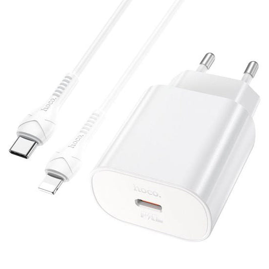 Set Incarcator pentru iPhone, Adaptor + Cablu 1M, Fast Charging 20W
