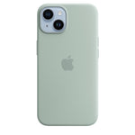 Husa iPhone 14 Apple cu MagSafe, Silicon - Culoare Succulent