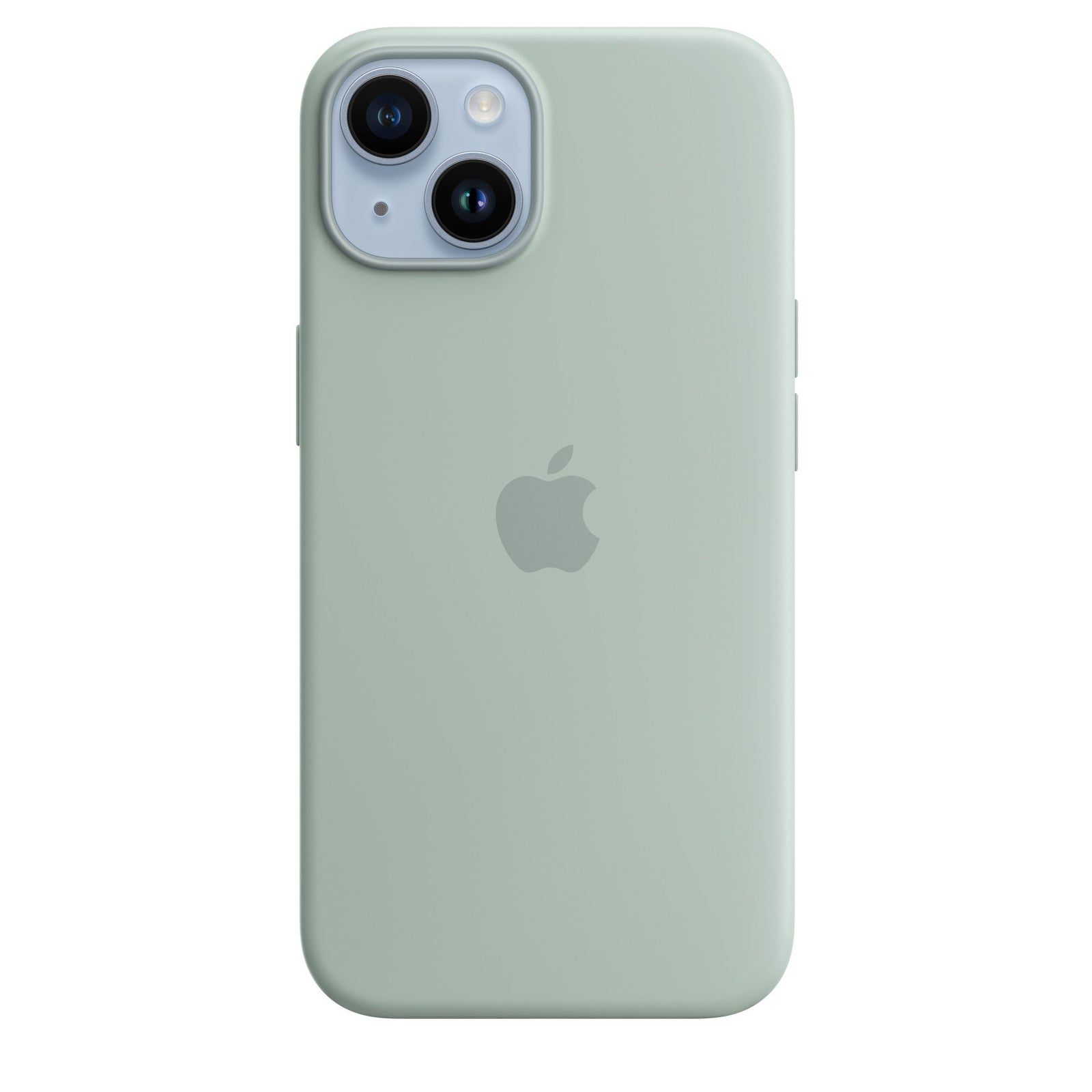Husa iPhone 14 Apple cu MagSafe, Silicon - Culoare Succulent