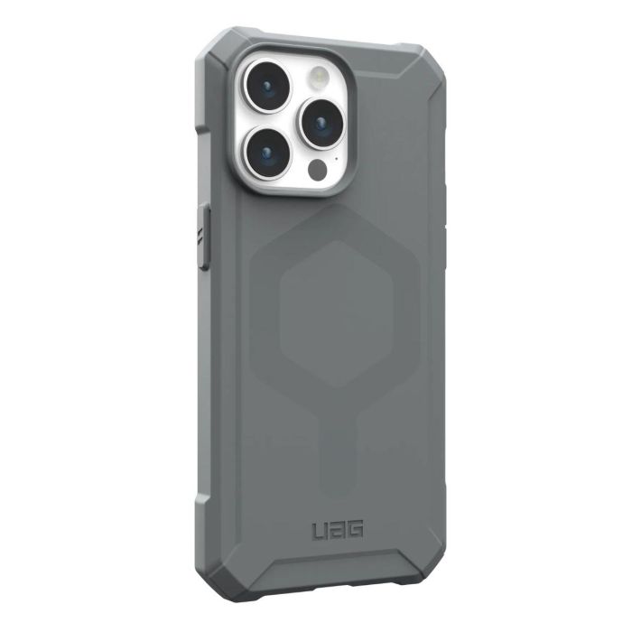UAG Husa Essential Armor Magsafe iPhone 15 Pro Silver