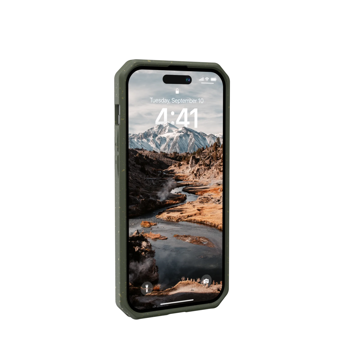 Husa de Protectie pentru iPhone 13 Pro UAG Outback Olive