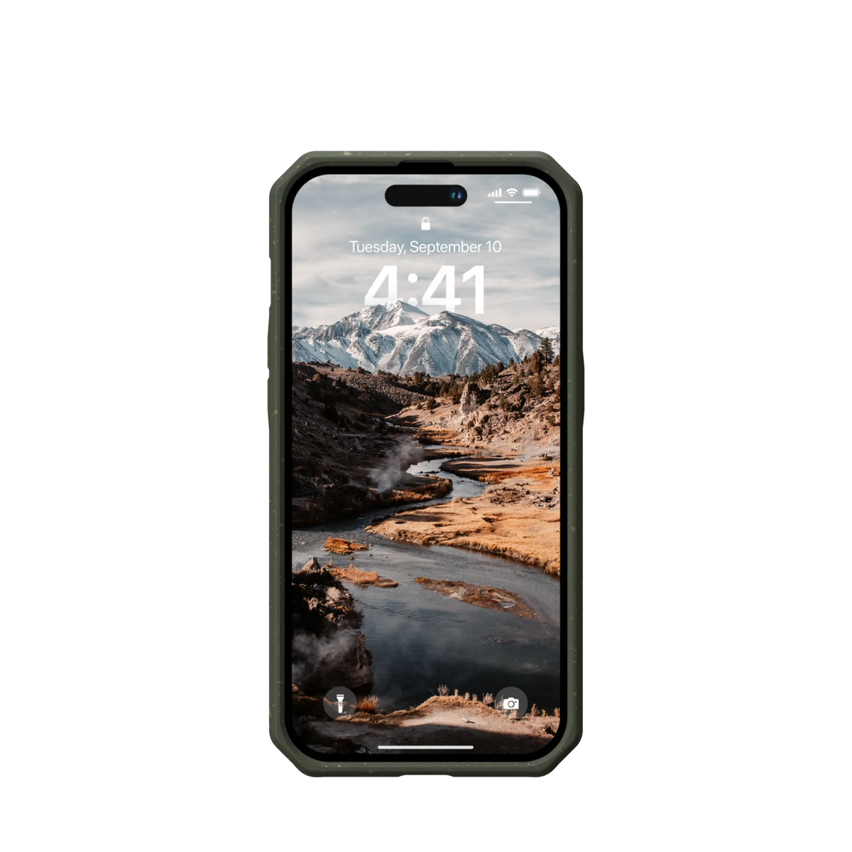 Husa de Protectie pentru iPhone 14 Pro Max UAG Outback Olive